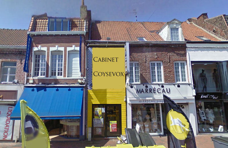 CROIX (59) murs de 120m² occupés par commerce de commande et livraison de pizza à domicile