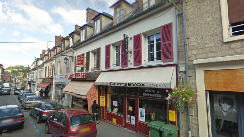 LES ANDELYS (27) VENTE EN VIAGER murs de pizzeria Dame 96 ans Monsieur 68 ans
