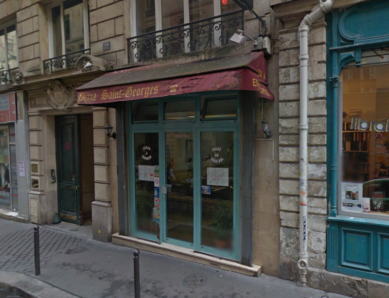 PARIS (75010) Bonne-Nouvelle murs de pizzeria de 52,6m² en RDC