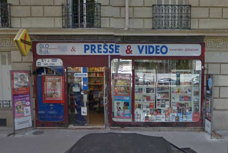 PARIS (75007) murs de librairie, papeterie, presse de 56m²