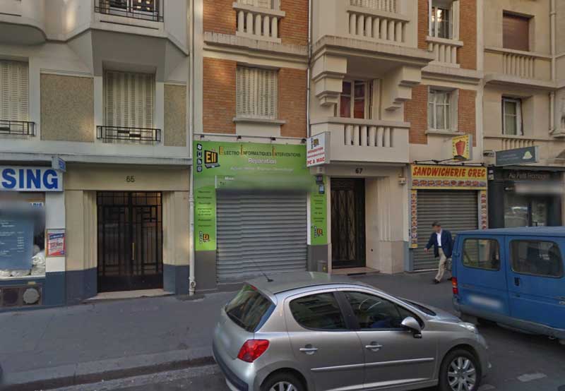 PARIS (75015) VENTE EN VIAGER murs de boutique occupé de 16 m² dame 84 ans