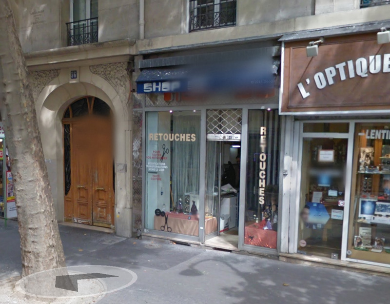 PARIS (75019) Buttes Chaumont murs de boutique loués vendu en VIAGER LIBRE