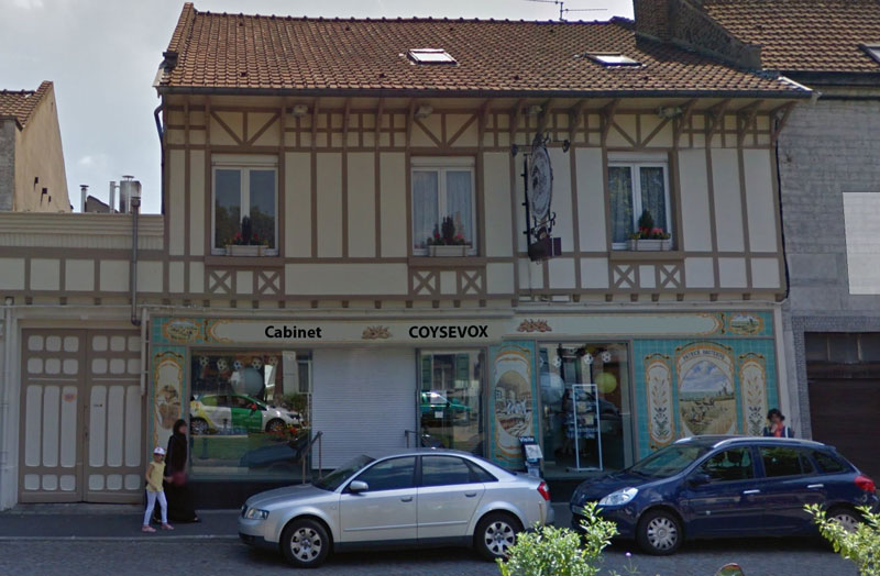 VILLENEUVE D'ASCQ (59) murs de boulangerie-pâtisserie