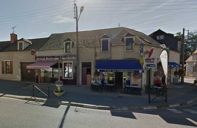 BRUERE-ALLICHAMPS (18) ensemble en pleine propriété d'environ 190m² occupé par un bar tabac et une boulangerie 