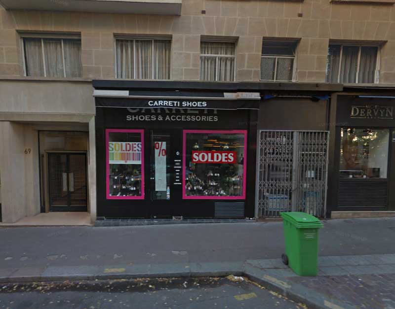 PARIS (75014) Montparnasse murs de boutique libres de bail de 26,14m² Carrez en rez-de-chaussée