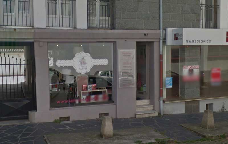 SAINT-BRIEUC (22) murs de salon de coiffure de 50,64m²