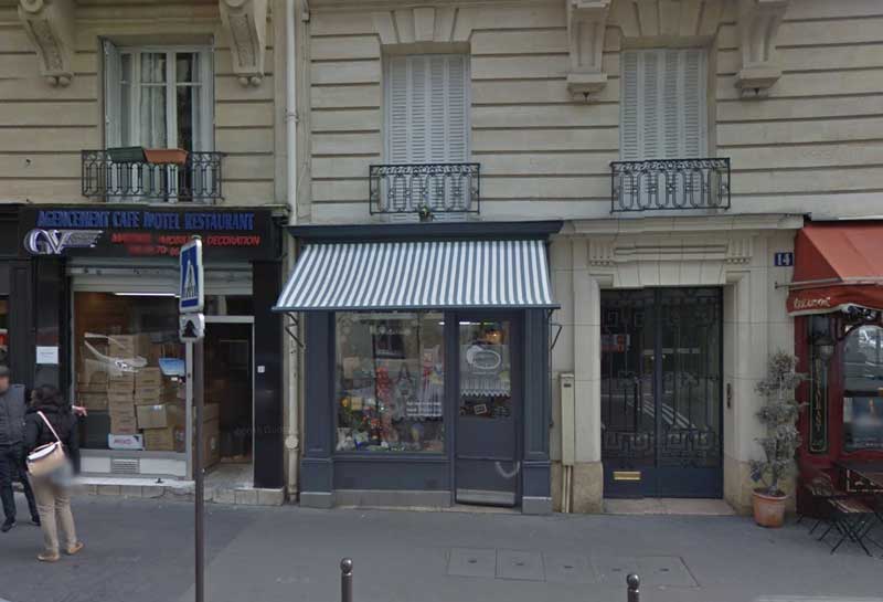 PARIS (75010) murs de boutique occupés par une retoucherie de 15,20m² en rez-de-chaussée