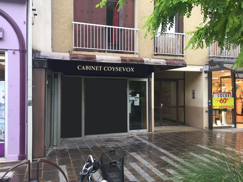 COLOMBES (92) murs de boutique libres de 25m² RDC + 25m² en sous-sol