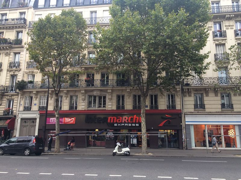 EXPERTISE PARIS (75) murs commerciaux de 2500m² loués par enseigne alimentaire