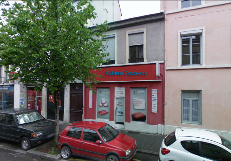 LYON (69009 ) quartier Valmy - murs de boutique loués de 48 m²